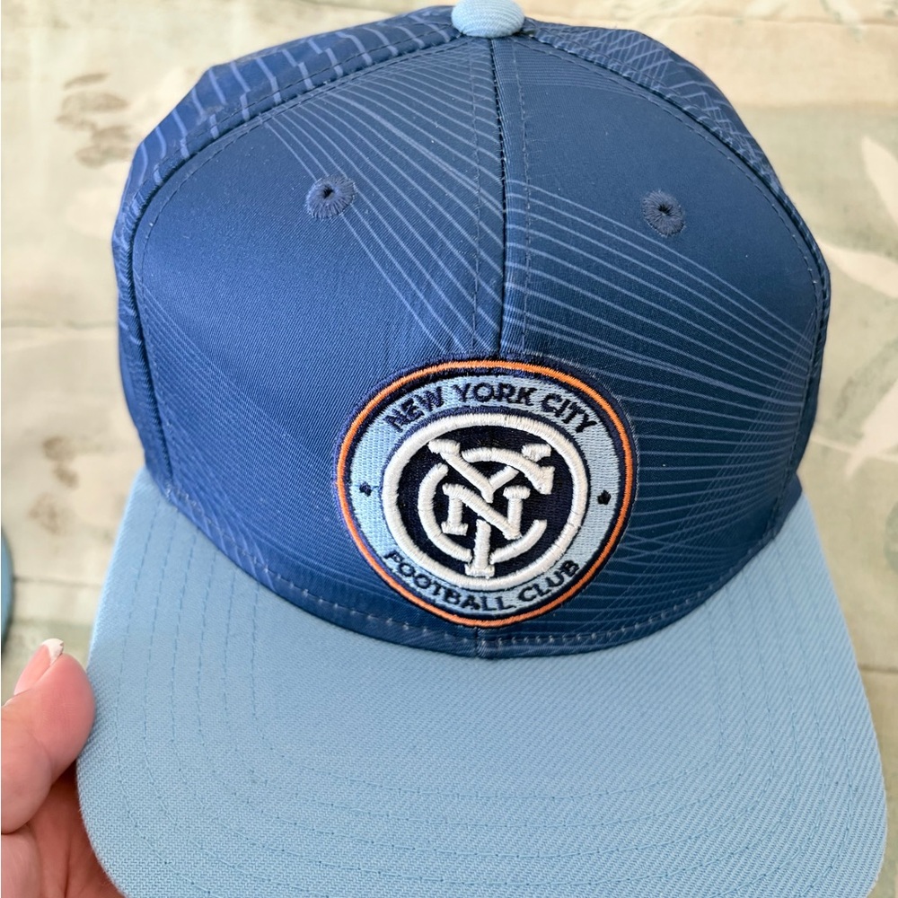 Adidas Light Blue NYCFC Cap